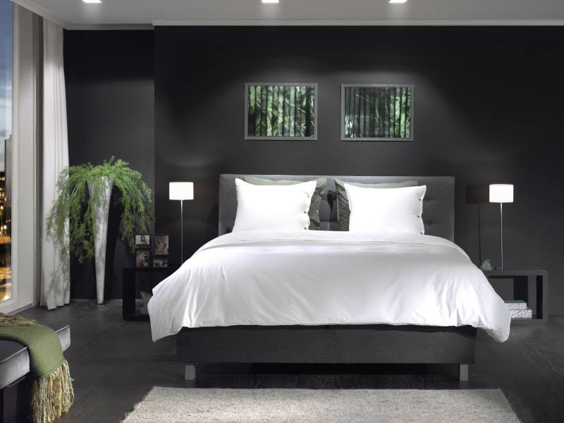 YELLOW Bettwäsche "Percale" 2 tlg. Uni Design, 100% Baumwolle ab 135x200 cm. von Yellow