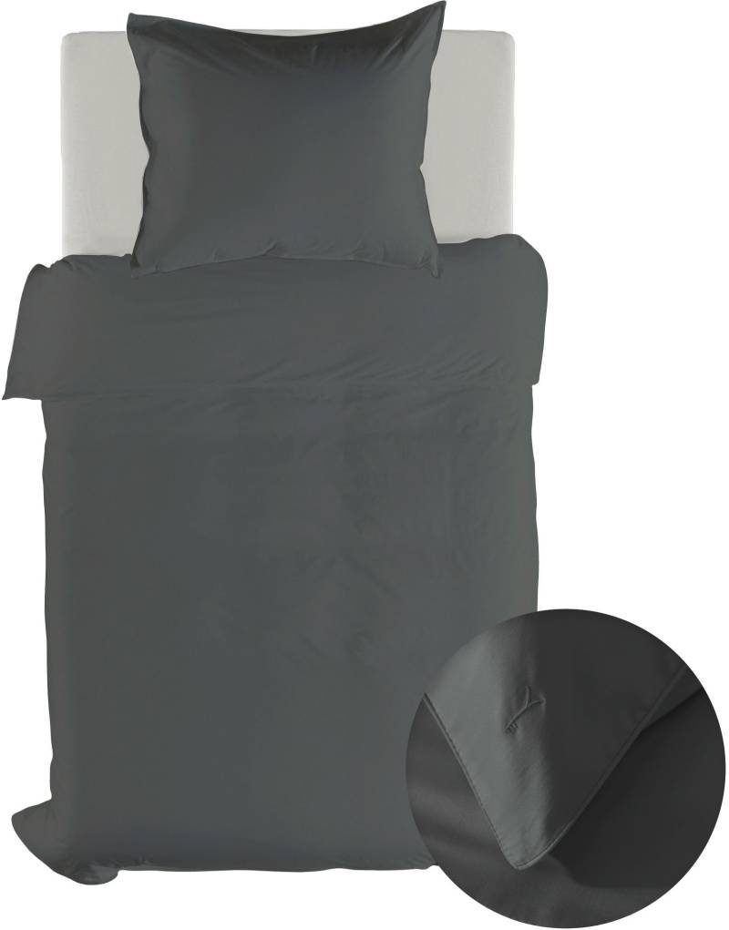 YELLOW Bettwäsche "Suite-Dubai" 2 Stk. tlg. Uni Design, 100% Baumwolle ab 135x200 cm. von Yellow