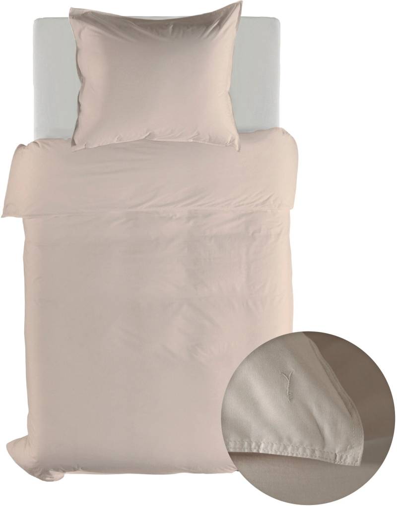 YELLOW Bettwäsche "Suite-Nairobi" 2 Stk. tlg. Bettwäsche aus 100% Baumwolle, hochwertige Washed Cotton von Yellow