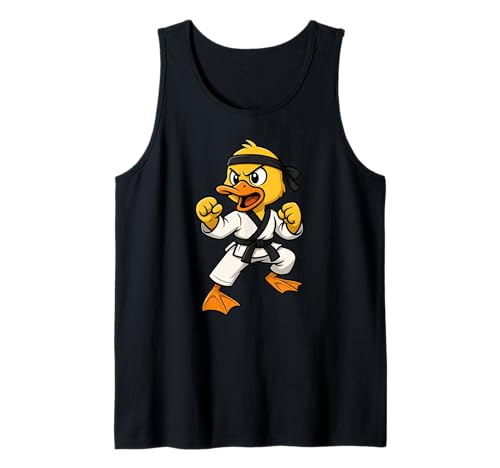 Gelbe Ente Taekwondo Karate Tierliebhaber Jungen Mädchen Kinder Tank Top Gelbe Ente Taekwondo Karate Tierliebhaber Jungen Mädchen Kinder Tank Top von YellowDuckAxis1