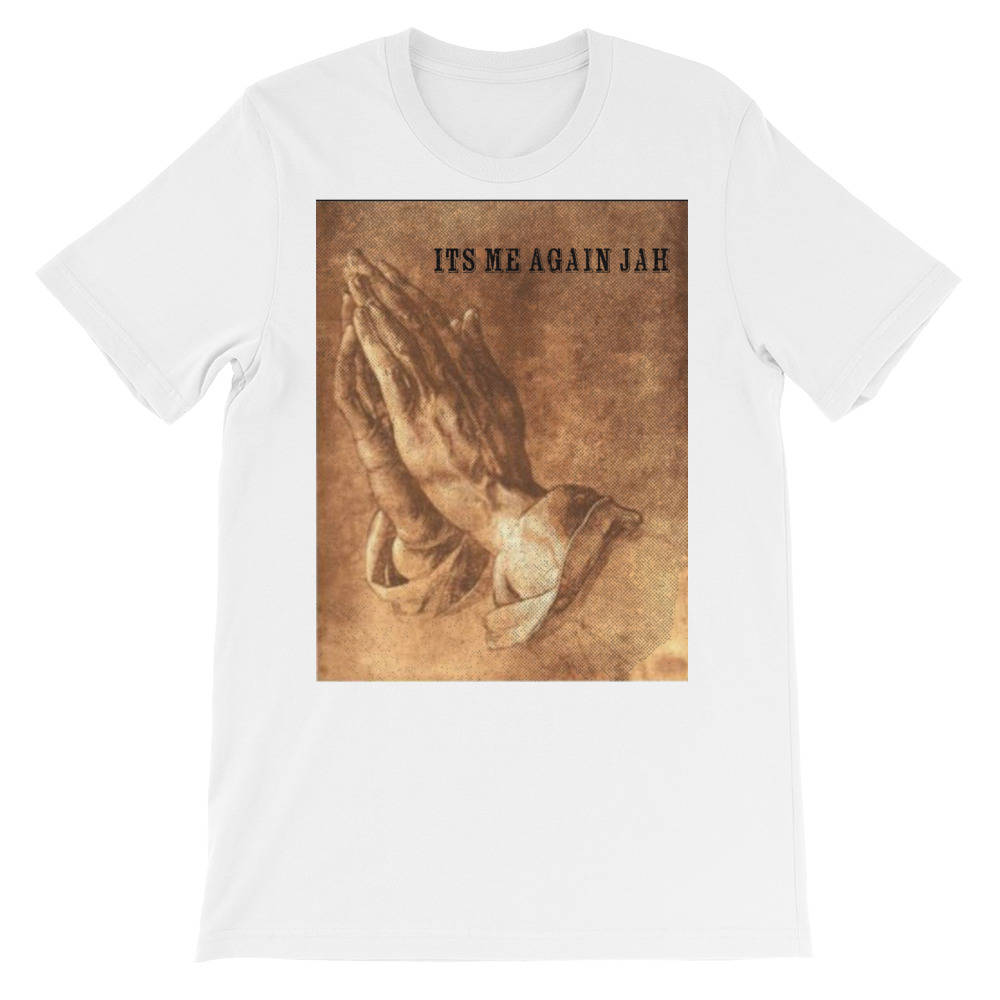 Betende Hände Unisex Kurze Ärmel T-Shirt Betende Hände Unisex Kurze Ärmel T-Shirt von YellowPcock