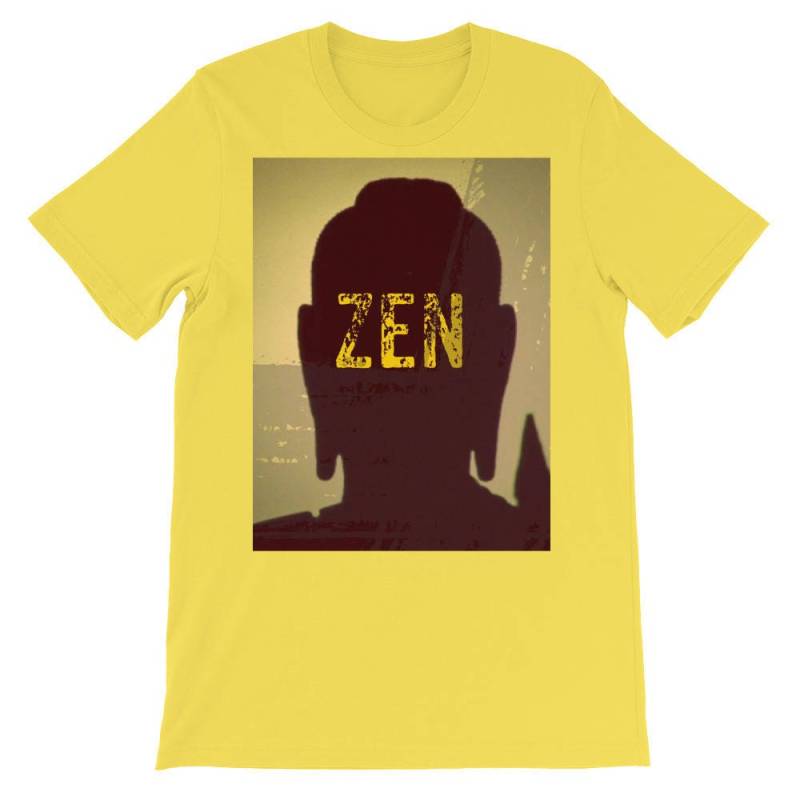 Unisex Kurzarm T-Shirt Zen Unisex Kurzarm T-Shirt Zen von YellowPcock