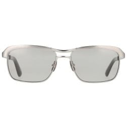 Yellows Plus Bernard Metallische Titan Sonnenbrille von Yellows Plus