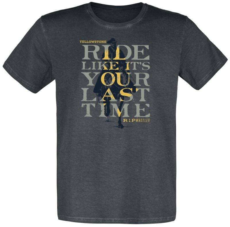 Yellowstone T-Shirt - Ride Like It`s Your Last Time - XXL - für Männer - Größe XXL - multicolor  - EMP exklusives Merchandise! von Yellowstone