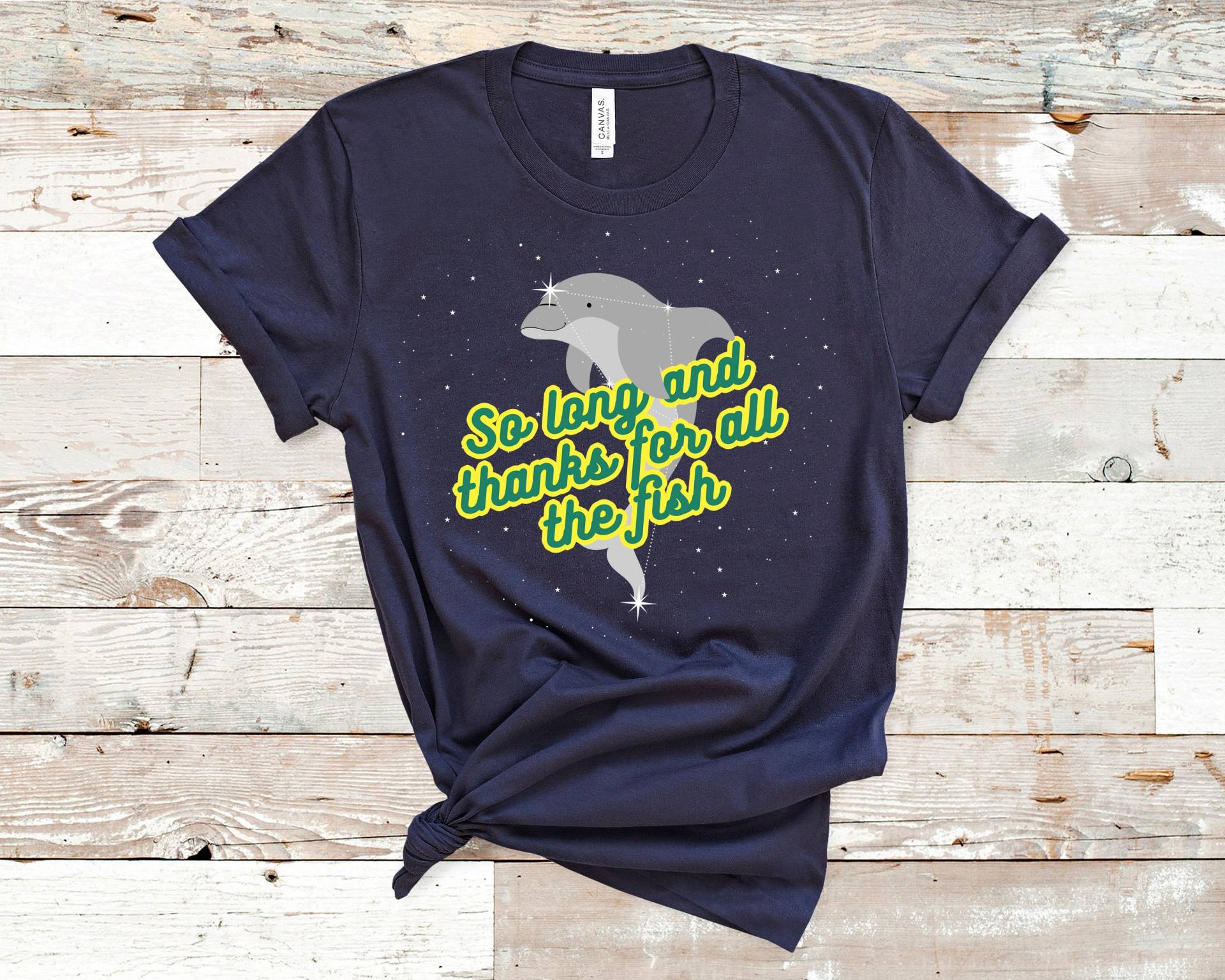 So Lang Und Danke Für Das Ganze Fisch-Shirt, Per Anhalter Galaxy-Towel-Tag-Geschenk, Wissen Sie, Wo Ihr Handtuch Ist? von YeloPomeloHipsters