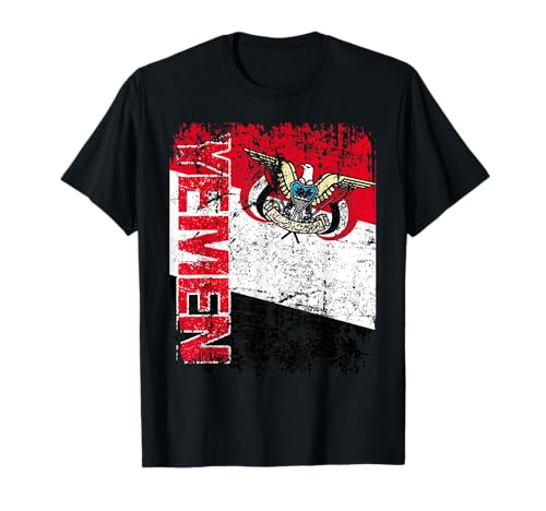 JEMEN Flagge | Damen Herren Kinder JEMEN T-Shirt von Yemen Family Shop