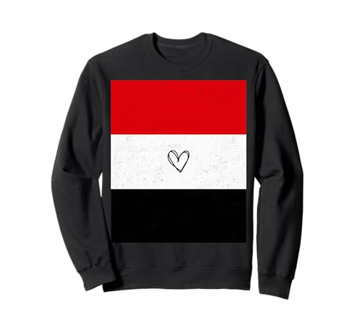 Jemen Flagge Jemenitisches Herz Stolzer Erbe National Männer Frauen Sweatshirt Jemen Flagge Jemenitisches Herz Stolzer Erbe National Männer Frauen Sweatshirt von Yemen Flag Yemeni Heart Proud National Gifts Idea