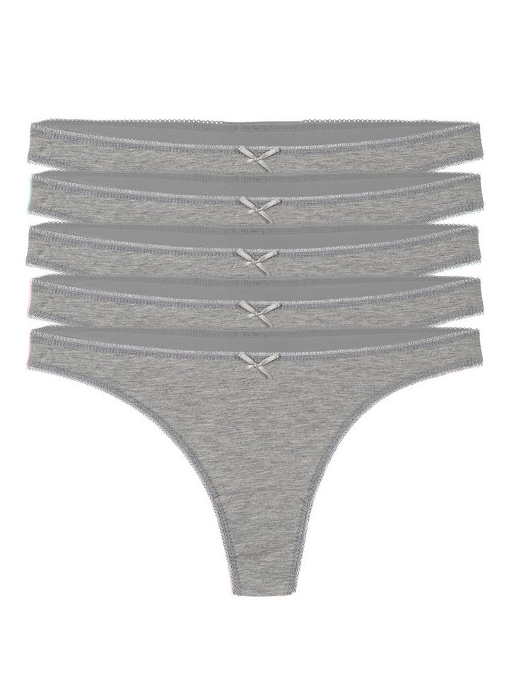 Yenita® String (5-St) in weicher Baumwoll-Stretchqualität von Yenita®