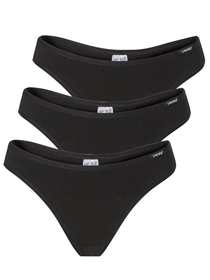 Yenita® String Modern-Collection (3-St) in angenehmer Baumwoll-Stretchqualität von Yenita®