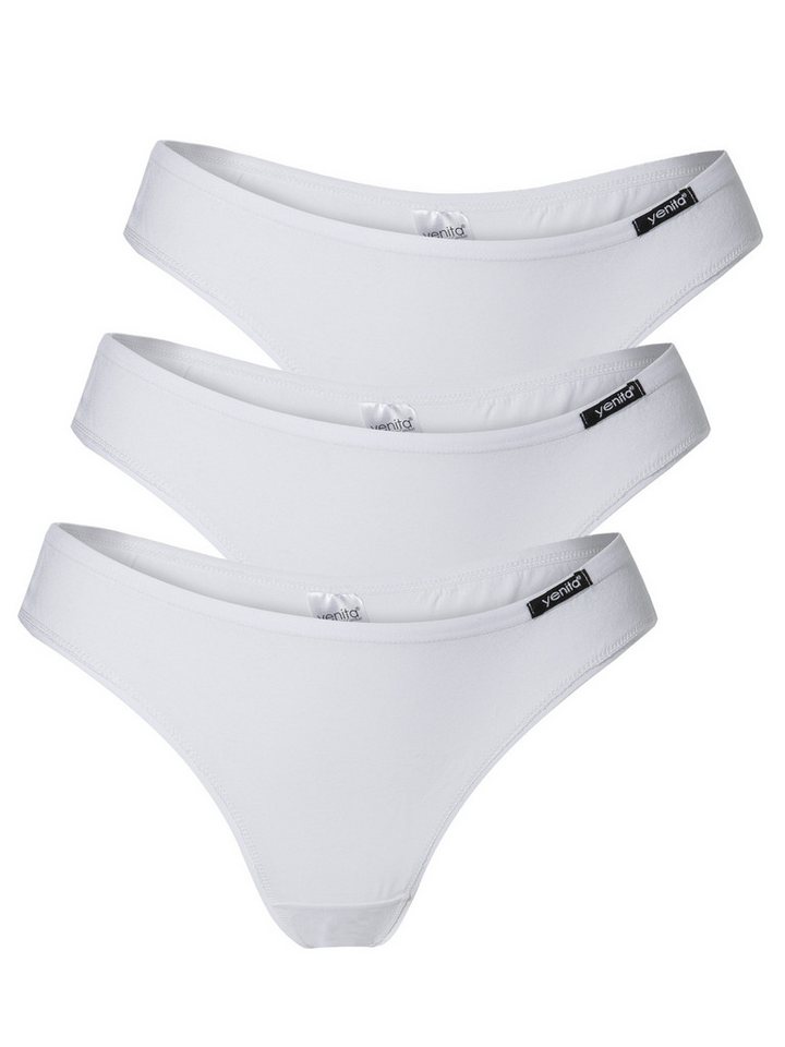 Yenita® String Modern-Collection (3-St) in angenehmer Baumwoll-Stretchqualität von Yenita®