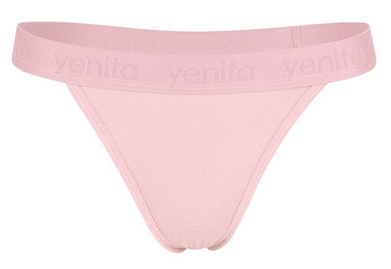 Yenita® String Damen Tanga weich und atmungsaktiv durch Bambusviskose von Yenita®