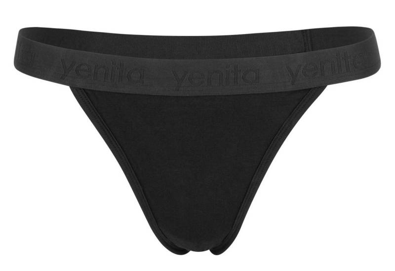 Yenita® String Damen Tanga weich und atmungsaktiv durch Bambusviskose von Yenita®