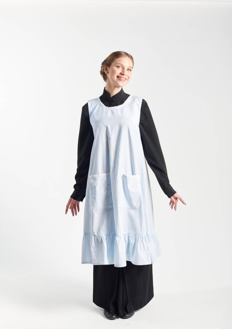 Baumwolle Schürze Kleid, Sommer Damen Baumwollschürze, Wickelschürze, Kleid Für Zuhause, Handgemachte Baumwollschürze | Yerushalayma Baumwolle Schürze Kleid, Sommer Damen Baumwollschürze, Wickelschürze, Kleid Für Zuhause, Handgemachte Baumwollschürze | Yerushalayma von Yerushalayma