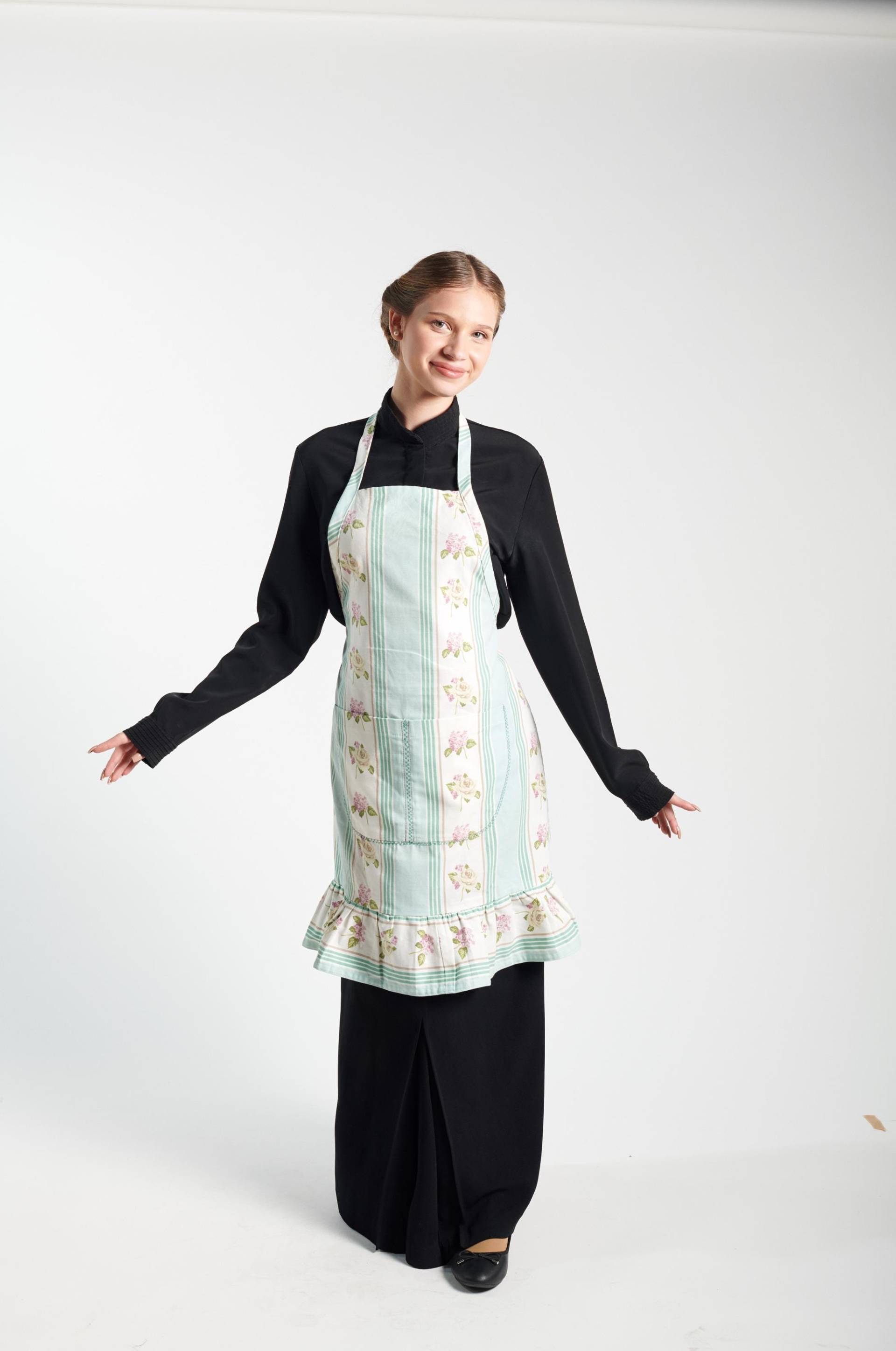 Boutique Vintage Style Vollschürze von Yerushalayma