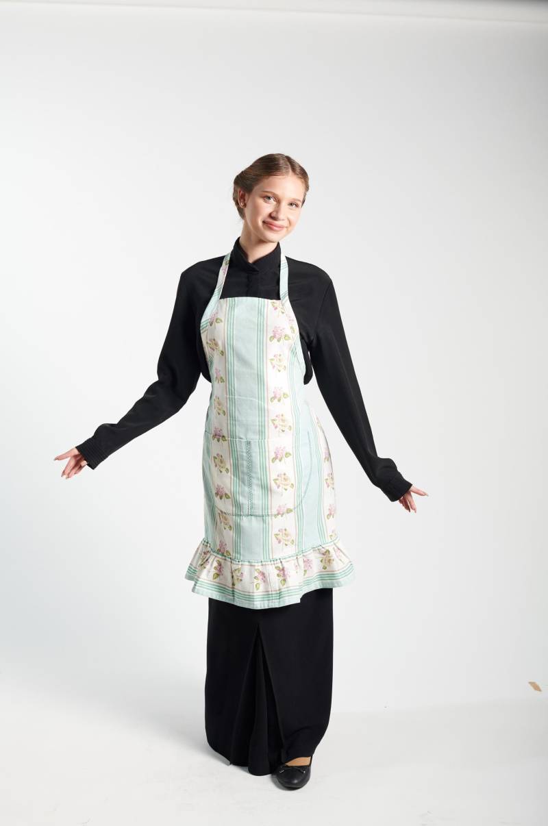 Boutique Vintage Style Vollschürze von Yerushalayma