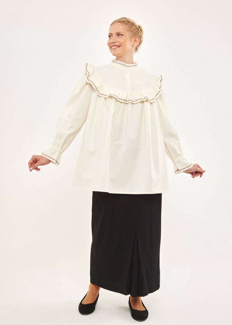 Schöne Vintage Bluse Im Prärie-stil von Yerushalayma