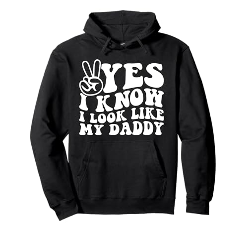 Lustiges "Yes I Know I Look Like My Daddy" Baby New Dad Kids Son Funny Pullover Hoodie Lustiges "Yes I Know I Look Like My Daddy" Baby New Dad Kids Son Funny Pullover Hoodie von Yes I Know I Look Like My Daddy Cute Toddler Tees