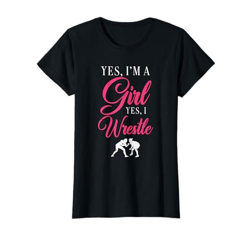 Ja, ich bin ein Mädchen, ich wrestle | Wrestling | Wrestler Woman Girl T-Shirt Ja, ich bin ein Mädchen, ich wrestle | Wrestling | Wrestler Woman Girl T-Shirt von Yes I'm Girl I Wrestle Wrestling Wrestler Gift