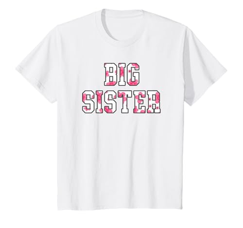 Promoted to Big Sister New Baby Ankündigung New Big Sis T-Shirt von Yes New Sibling Announcement