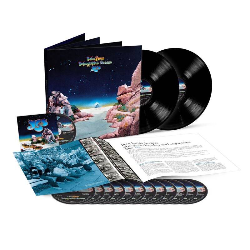 Tales from topographic Oceans von Yes - 12-CD & 2-LP & Blu-ray (Boxset, Limited Edition, Super Deluxe Edition) von Yes