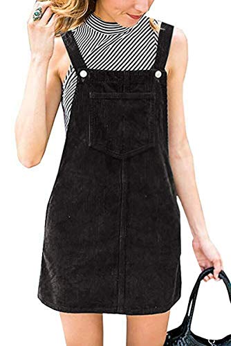 Yesgirl Damen Kleid Aus Denim Mit Kontrastnähten Schwarz 36 von Yesgirl