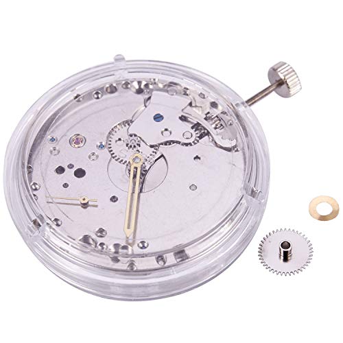 Yessetry Manuelles mechanisches Uhrwerk 6497, kleiner Trimmer, 9 Uhr, kleine Sekunde, Uhrenzubehör Yessetry Manuelles mechanisches Uhrwerk 6497, kleiner Trimmer, 9 Uhr, kleine Sekunde, Uhrenzubehör von Yessetry