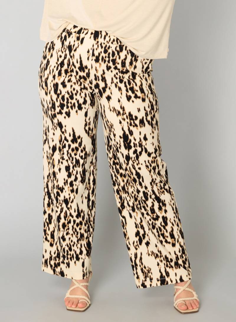 Große Größen Hose Hajar Essential, Damen, weiß, Größe: 27, Viskose/Nylon, Happy Size DE Women von Yest Curve