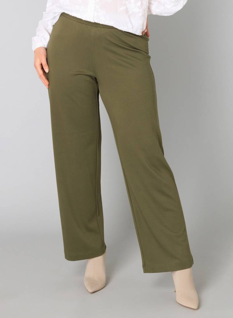 Große Größen Hose Nadeche Essential 32 Inch, Damen, grün, Größe: 50, Viskose/Nylon, Happy Size DE Women von Yest Curve