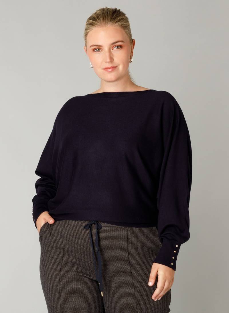 Große Größen Jumper Roel Essential, Damen, grau, Größe: 48, Viskose/Nylon, Happy Size DE Women von Yest Curve