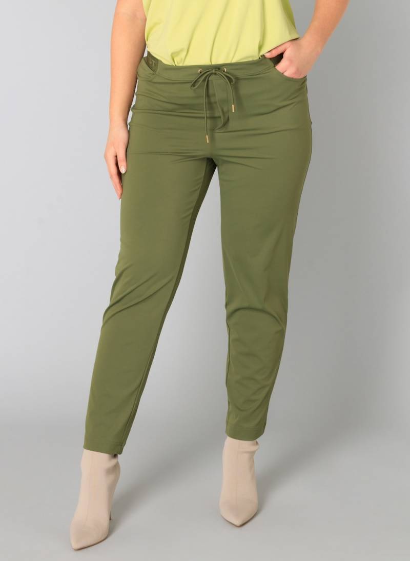 Große Größen Tregging Veerle Essential, Damen, grün, Größe: 52, Synthetische Fasern/Elasthan, Happy Size DE Women von Yest Curve