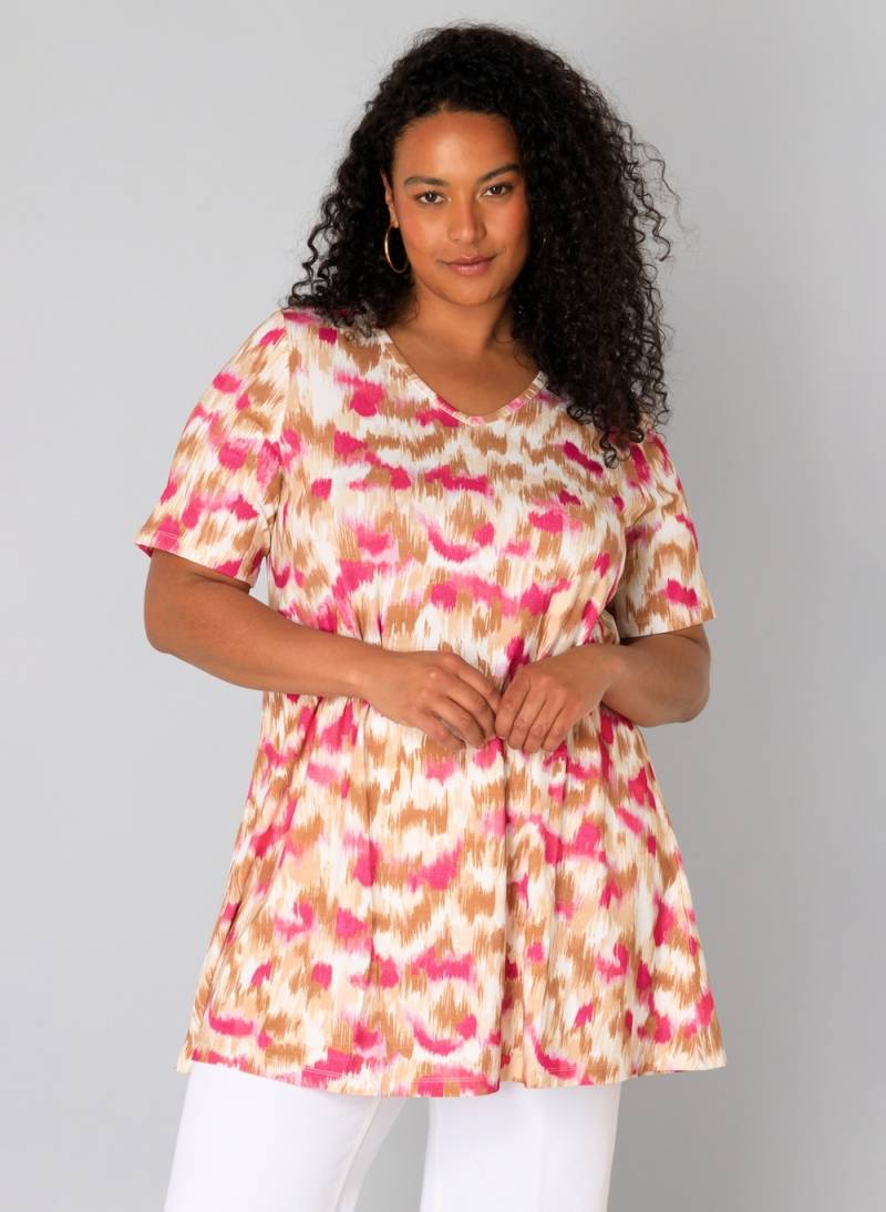 Große Größen Tunika Ankie Essential, Damen, rosa, Größe: 44, Happy Size DE Women von Yest Curve