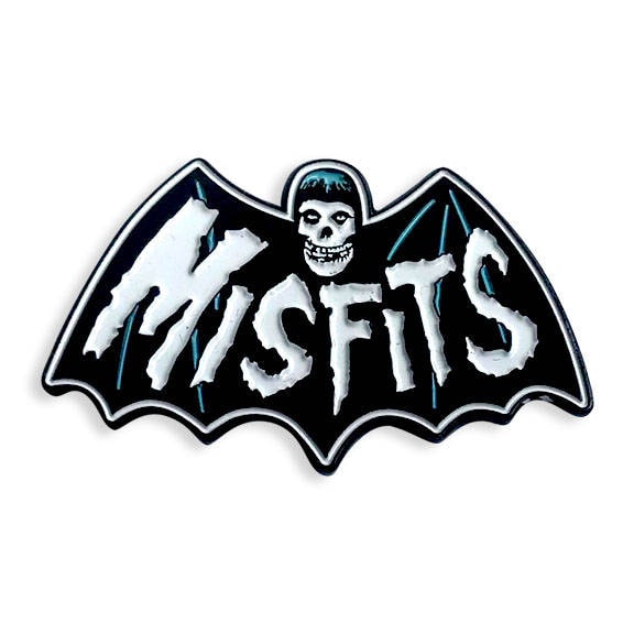 Misfits Bat Fiend Emaille Pin von YesterdaysCo