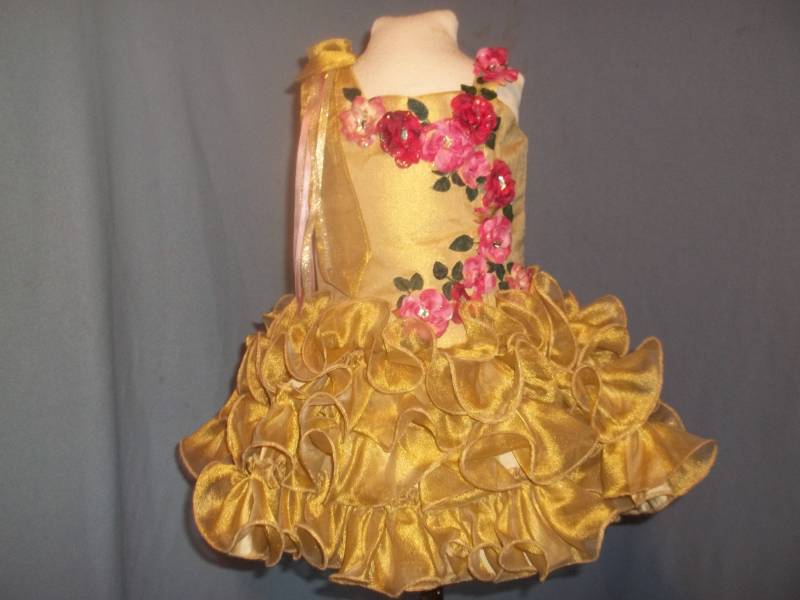 Größe 3 Mädchen Festzug Kleid-Festzug Kleid-Größe Kleid Pagean Twear von YesterdaysMemoriesCo