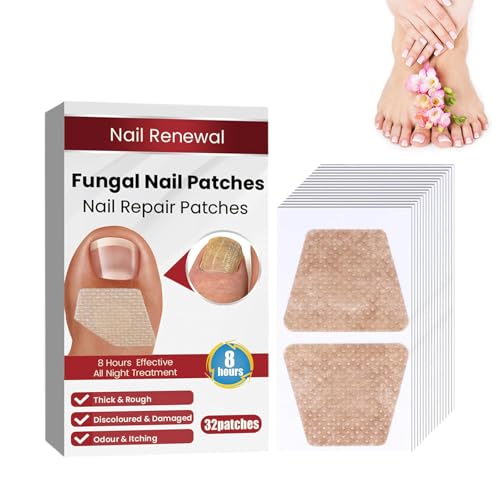 Nāgělpīlz-Pflaster, Mehrzweck Zehennagel Pads, Mehrzweck-Zehennagelreparatur-Pads, Pilz-Nagel-Patches, Zehennagel Korrektur Patch, für Beschädigte Nägel und Erscheinungsbild Verfärbter Nägel (1 Stück) von Yestree