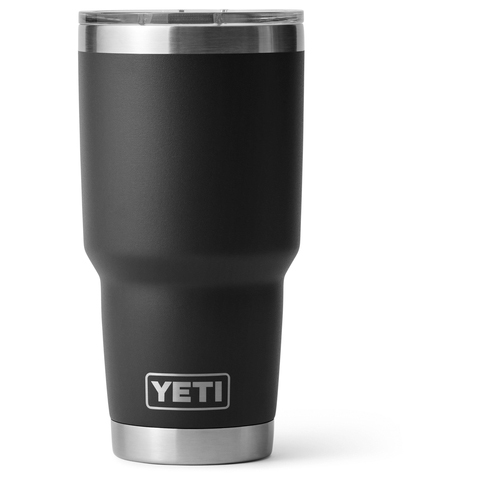 Yeti Coolers - Rambler 30 Oz - Isolierbecher Gr 887 ml grau/schwarz von Yeti Coolers