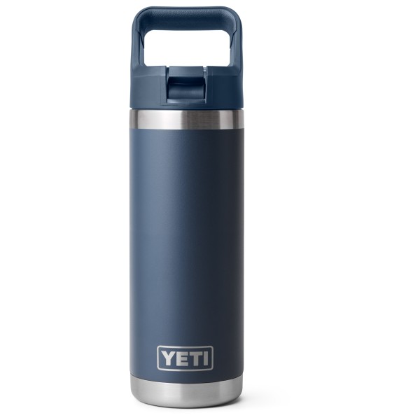 Yeti Coolers - Rambler Bottle C Straw - Isolierflasche Gr 532 ml blau von Yeti Coolers