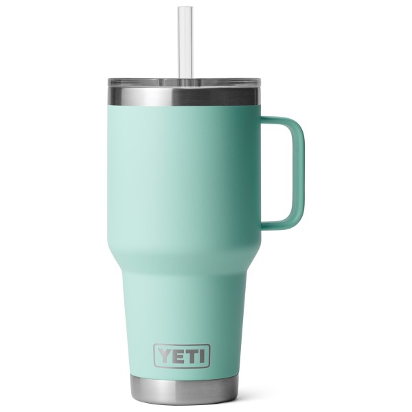 Yeti Coolers - Rambler Straw Mug - Isolierbecher Gr 1035 ml türkis von Yeti Coolers