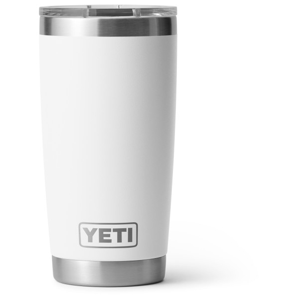 Yeti Coolers - Rambler Tumbler - Isolierbecher Gr 591 ml weiß/grau von Yeti Coolers
