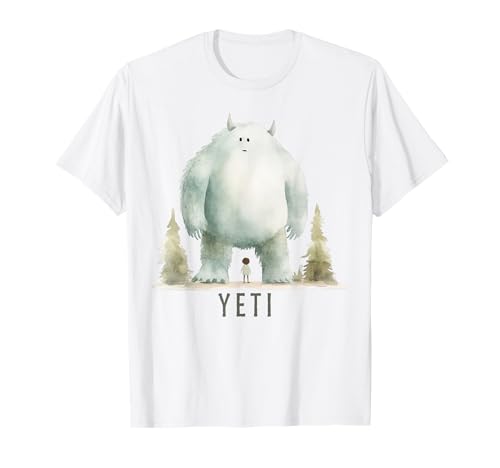 Ich glaube an Yeti Bigfoot und Boy Abscheuliche Schneemann-Mädchen T-Shirt Ich glaube an Yeti Bigfoot und Boy Abscheuliche Schneemann-Mädchen T-Shirt von Yeti bigfoot abominable snowman watercolour