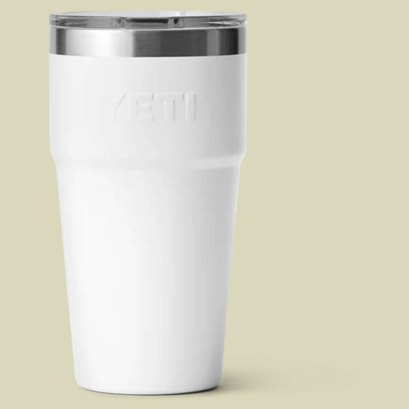 Single 20 oz stackable Cup 591 ml weiß - white Single 20 oz stackable Cup 591 ml weiß - white von Yeti