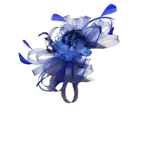 Fascinator für Damen mit Clip, Feder, Cocktail, Teeparty, Hut von Yeuyyben