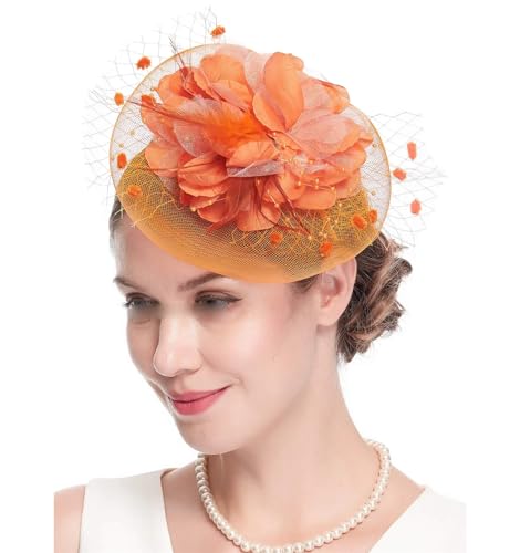 Retro Fascinator Kopfschmuck Cocktail Braut Mesh Blume Make-up Abschlussball Fotoshooting Fotografie Haarschmuck Retro Fascinator Kopfschmuck Cocktail Braut Mesh Blume Make-up Abschlussball Fotoshooting Fotografie Haarschmuck von Yeuyyben