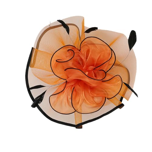 Vintage Damen Feder Cocktail Party Hut Stirnband Haarnadel Hochzeit Kirche Kopfbedeckung Haarschmuck Vintage Damen Feder Cocktail Party Hut Stirnband Haarnadel Hochzeit Kirche Kopfbedeckung Haarschmuck von Yeuyyben