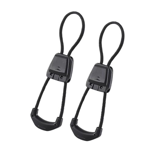 1 Paar schnellverschluss schuhe 2.5mm, Dünne Schnürsenkel ohne binden Elastische Schnürsenkel mit Schnellverschluss schwarz shoe laces Kit Ersatz für Ski Schuhe Damen Herren kinder Schnellschnürsystem von Yewseas