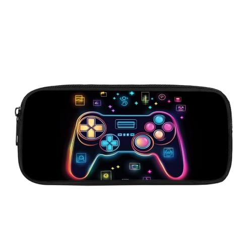 Yexignaon Federmäppchen für Jungen, leichtes Federmäppchen mit glattem Reißverschluss, Bleistifte, Partytütenfüller für Kinder, Gamer 1, Taschen-Organizer Yexignaon Federmäppchen für Jungen, leichtes Federmäppchen mit glattem Reißverschluss, Bleistifte, Partytütenfüller für Kinder, Gamer 1, Taschen-Organizer von Yexignaon
