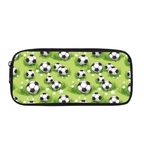 Yexignaon Federmäppchen für Jungen im Alter von 6 8 10 12 Jahren Bleistift-Aufbewahrungsboxen mit Deckel, leichte Schreibwaren-Stifte Tasche für die Schule, Fußball 7, Taschen-Organizer Yexignaon Federmäppchen für Jungen im Alter von 6 8 10 12 Jahren Bleistift-Aufbewahrungsboxen mit Deckel, leichte Schreibwaren-Stifte Tasche für die Schule, Fußball 7, Taschen-Organizer von Yexignaon