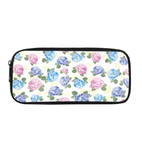 Yexignaon Federmäppchen für Kinder, Kawaii-Design, Stiftebox für Schule, Mädchen, Buntstifte, Aufbewahrungsbox mit glattem Reißverschluss, Stifthalter, Hortensie, Taschen-Organizer Yexignaon Federmäppchen für Kinder, Kawaii-Design, Stiftebox für Schule, Mädchen, Buntstifte, Aufbewahrungsbox mit glattem Reißverschluss, Stifthalter, Hortensie, Taschen-Organizer von Yexignaon