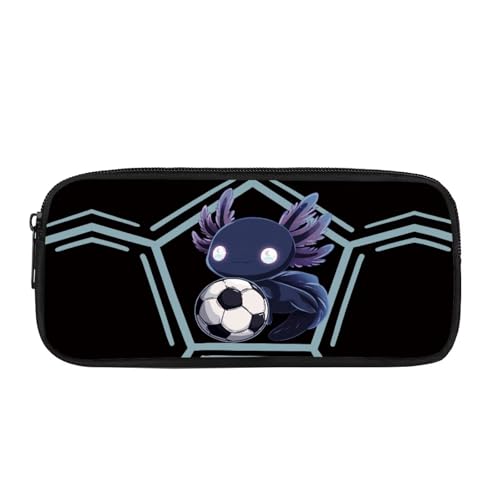 Yexignaon Federmäppchen für Kinder, Schule, Federmäppchen, Schreibtisch-Aufbewahrungsbox, Stiftehalter, Schulbedarf, Organizer, Stifthalter, fußball, Taschen-Organizer von Yexignaon