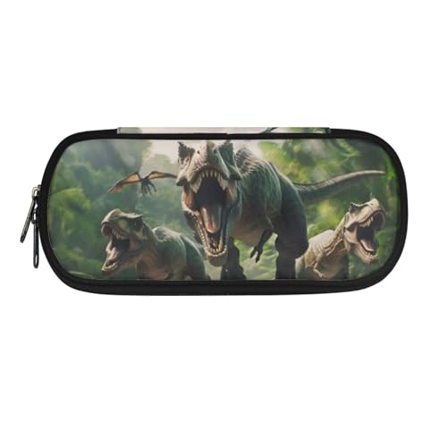 Yexignaon Federmäppchen für Kinder, Stiftebox für Jungen, großes Fassungsvermögen, Stifteetui mit glattem Reißverschluss, Marker, Stiftetasche, Dinosaurier, Taschen-Organizer Yexignaon Federmäppchen für Kinder, Stiftebox für Jungen, großes Fassungsvermögen, Stifteetui mit glattem Reißverschluss, Marker, Stiftetasche, Dinosaurier, Taschen-Organizer von Yexignaon