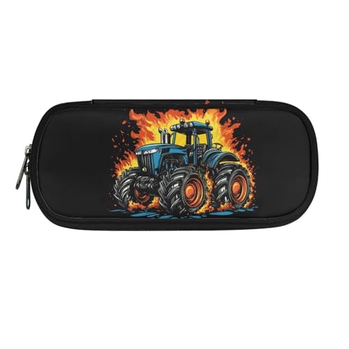 Yexignaon Federmäppchen für Kinder, Stiftebox für Jungen, großes Fassungsvermögen, Stifteetui mit glattem Reißverschluss, Marker, Stiftetasche, Feuerwehr-Traktor, Taschen-Organizer Yexignaon Federmäppchen für Kinder, Stiftebox für Jungen, großes Fassungsvermögen, Stifteetui mit glattem Reißverschluss, Marker, Stiftetasche, Feuerwehr-Traktor, Taschen-Organizer von Yexignaon